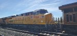 UP 9784 Accomplishing Hostler Duties at The UP Mojave Yard, California 